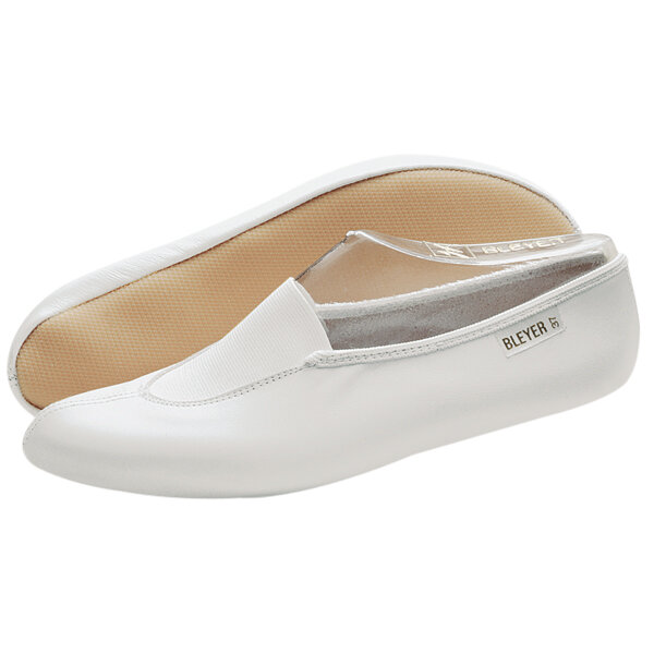 Bleyer Gymnastik- und Turnschläppchen 841 Sprint weiß D 43