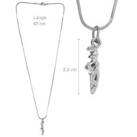 DV-Kette mit Anhänger „Spitzenschuh“,...